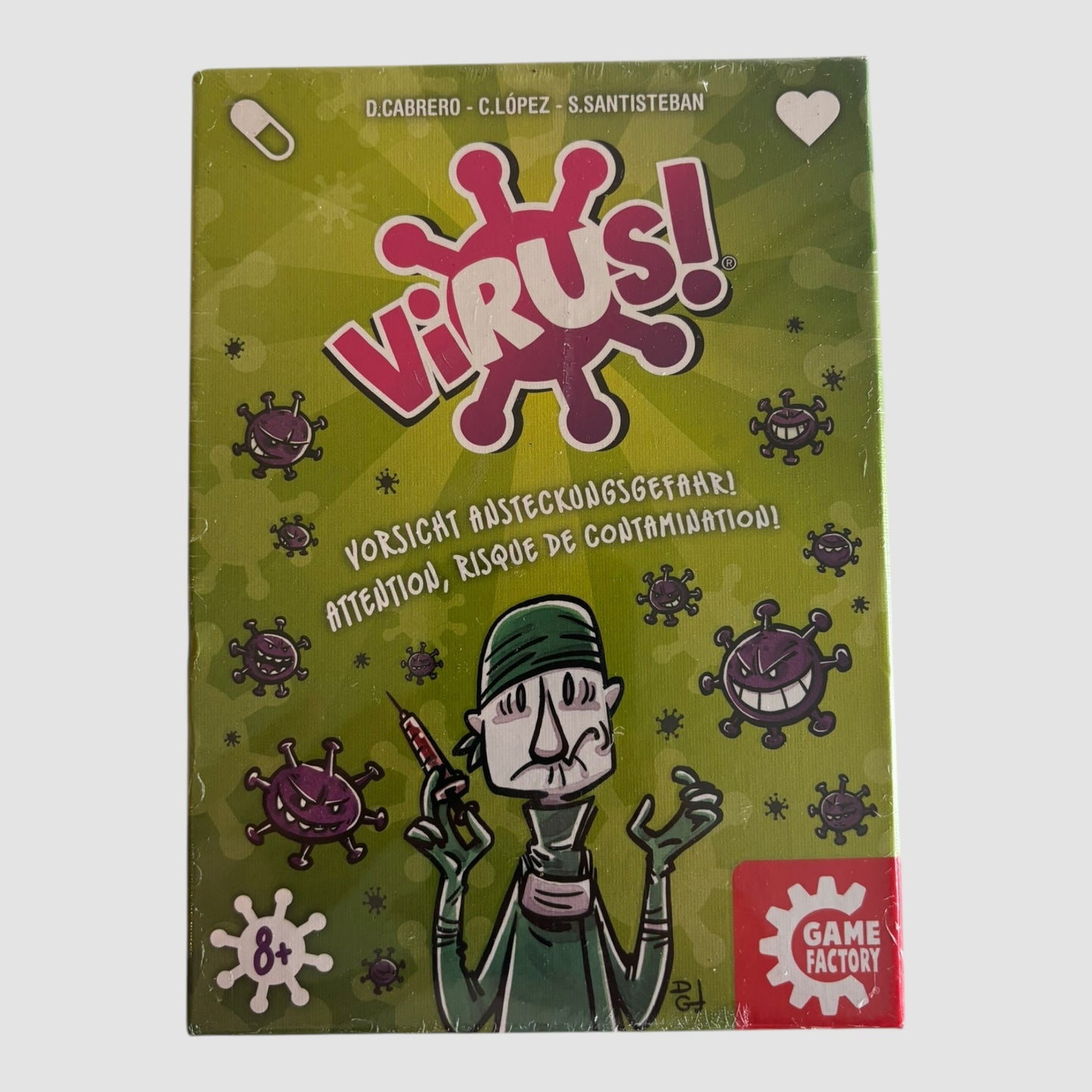 Jogo Vírus Game Factory Novo/Selado