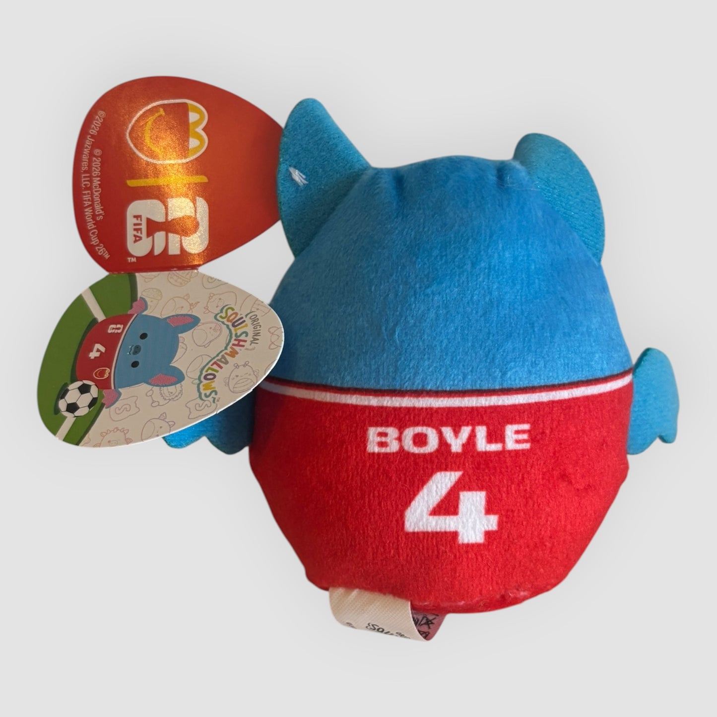 Squishmallows Boyle #4 McDonald’s Happy Meal Novo