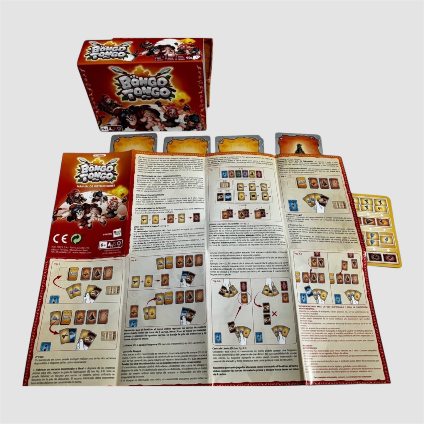 Bongo Tongo jogo de cartas estratégico
