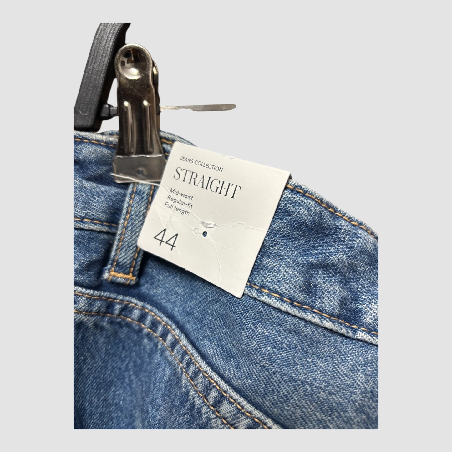 Jeans Straight Bell Mango Tamanho 44 Novas