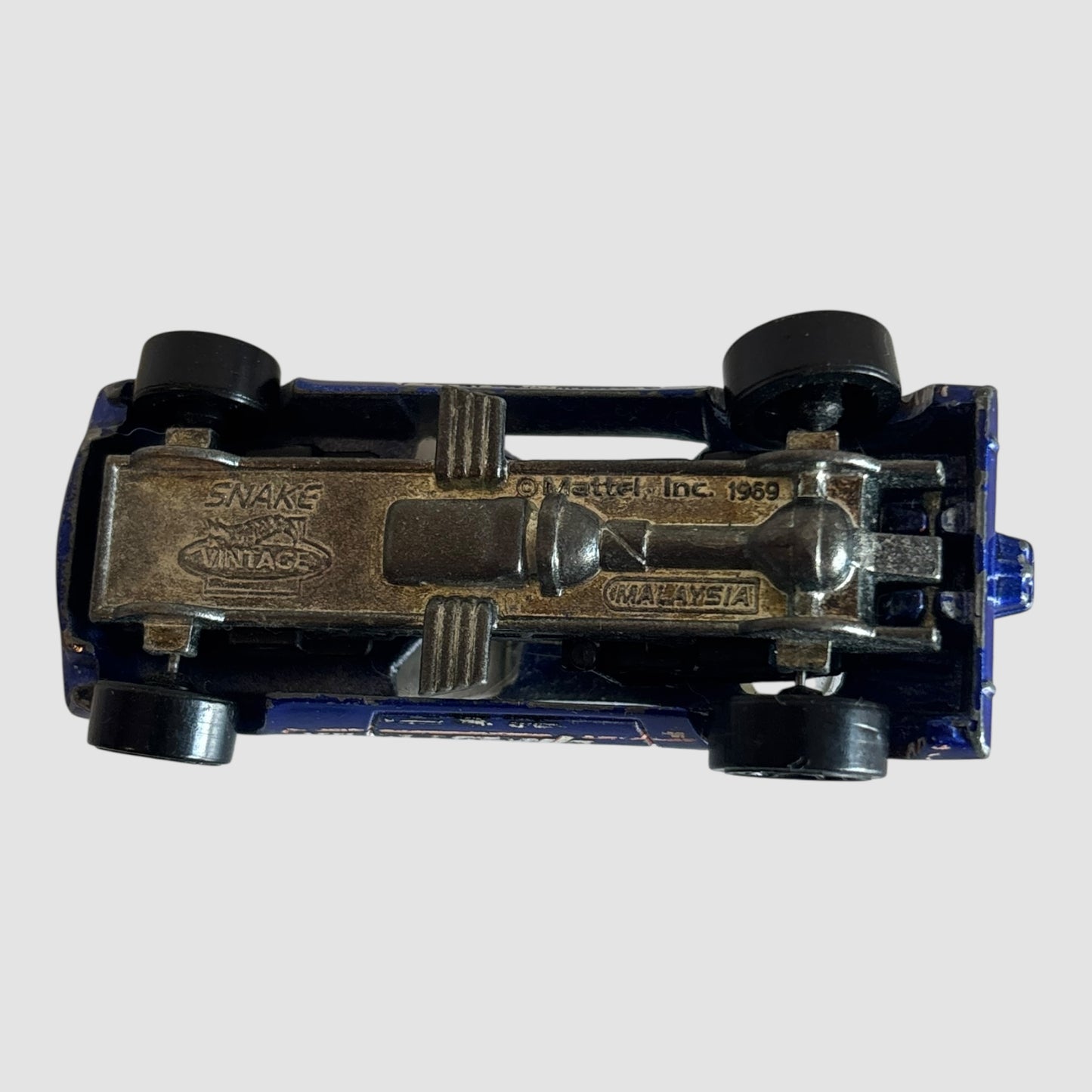 Hot Wheels Vintage Snake Mattel 1969 Azul