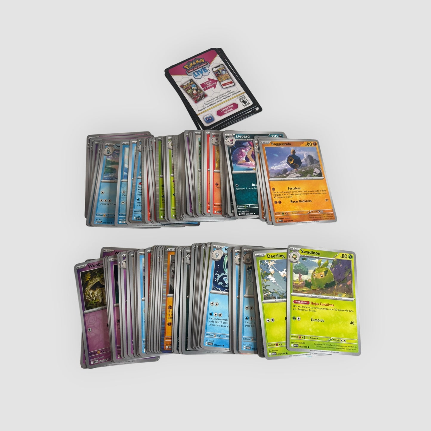 Pokémon White Flare (WHT) - Lote 120 Cartas em Espanhol