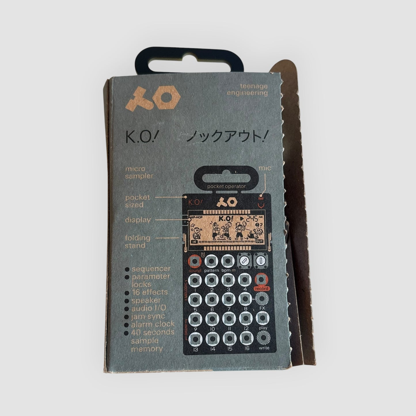 Teenage Engineering PO-33 K.O! Pocket Operator Sampler