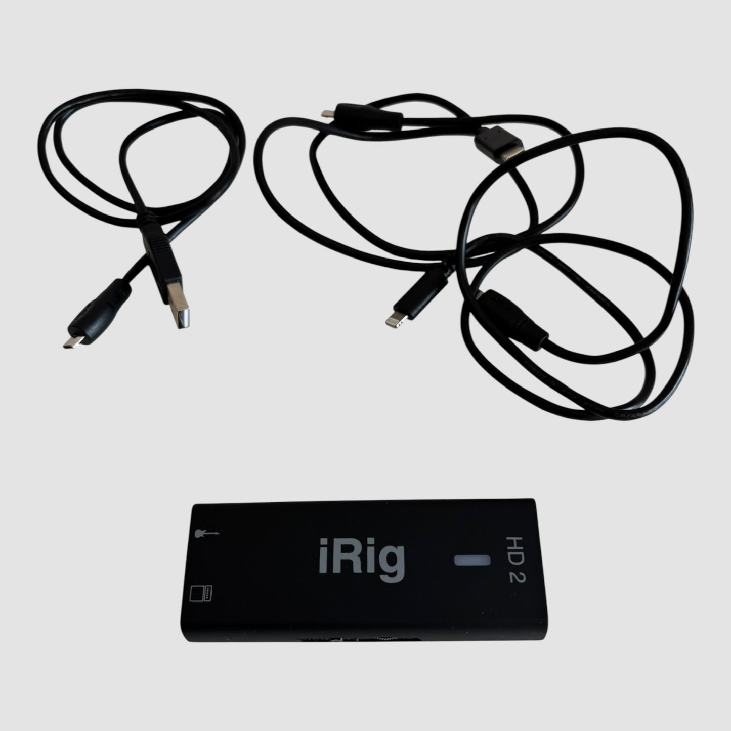 IK Multimedia iRig HD 2 Interface de Áudio para Guitarra iPhone iPad Mac PC