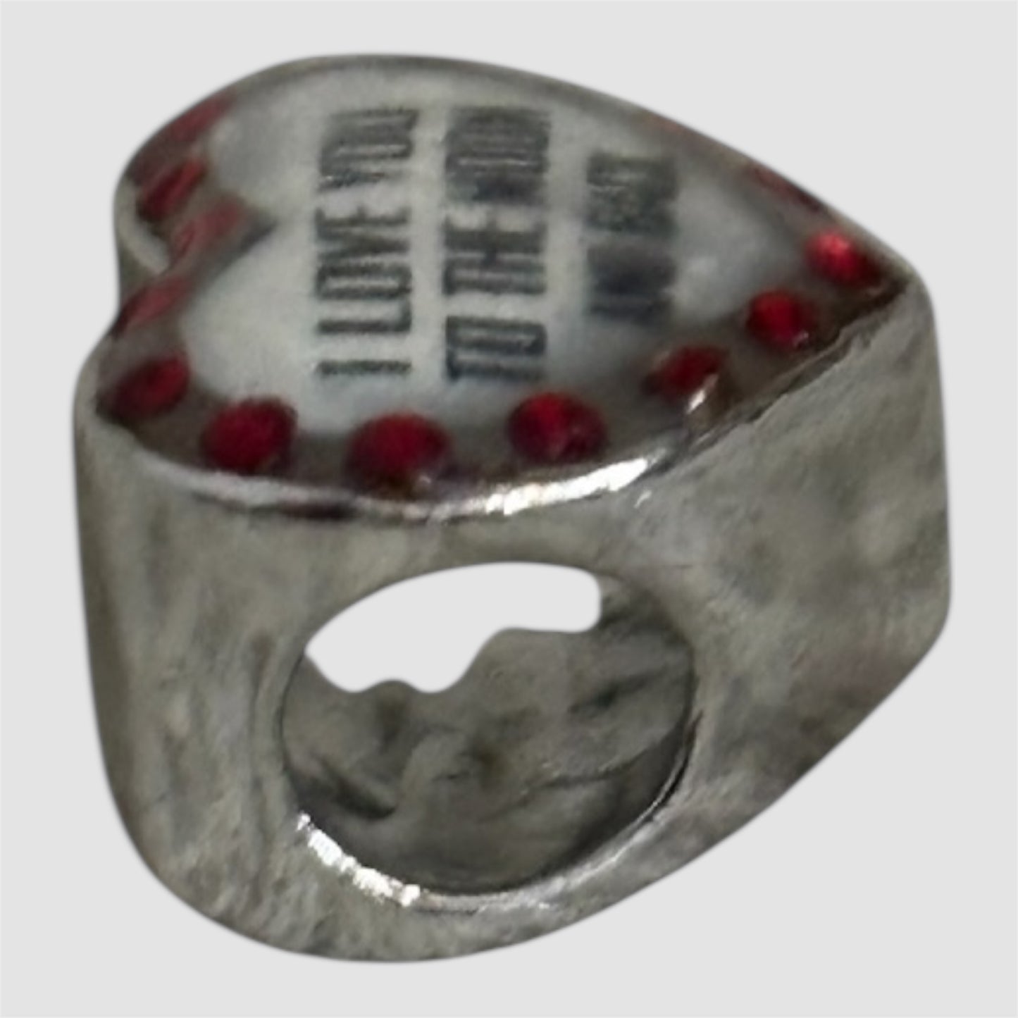 Peça compatível com pulseira pandora “I love you to the moon Back”