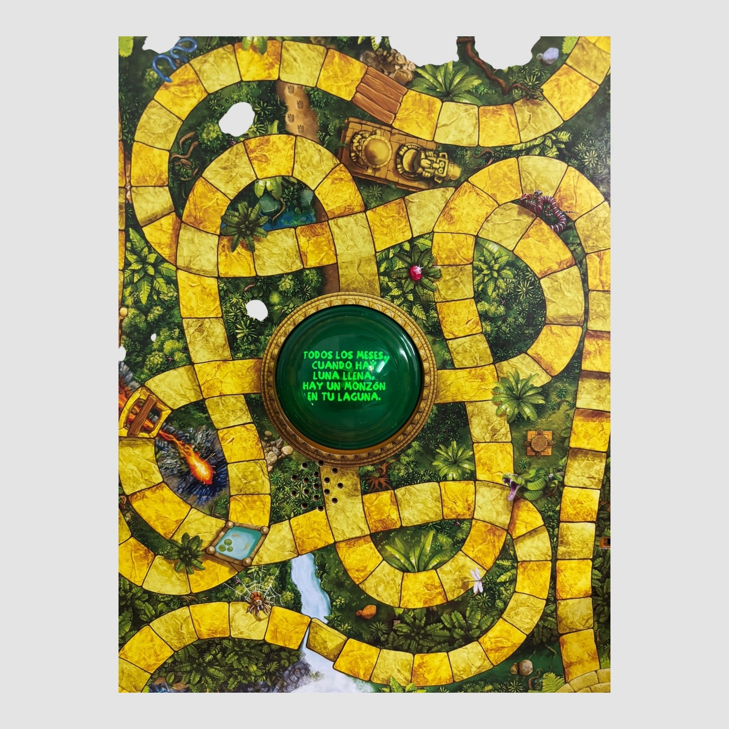 Jumanji Deluxe jogo de mesa eletrónico com luz e som