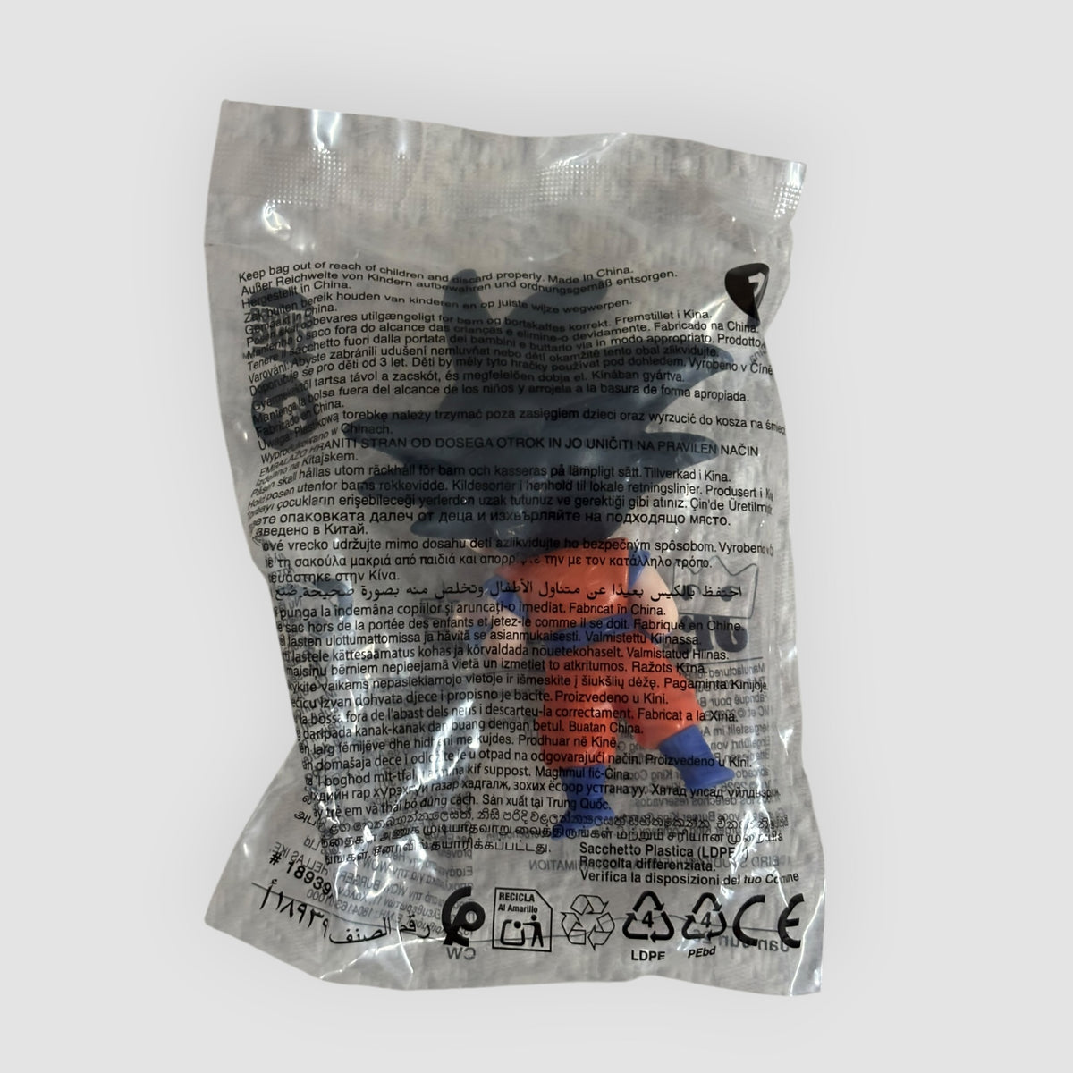 Figura Goku Dragon Ball Super – Burger King 2026 – Nova Selada