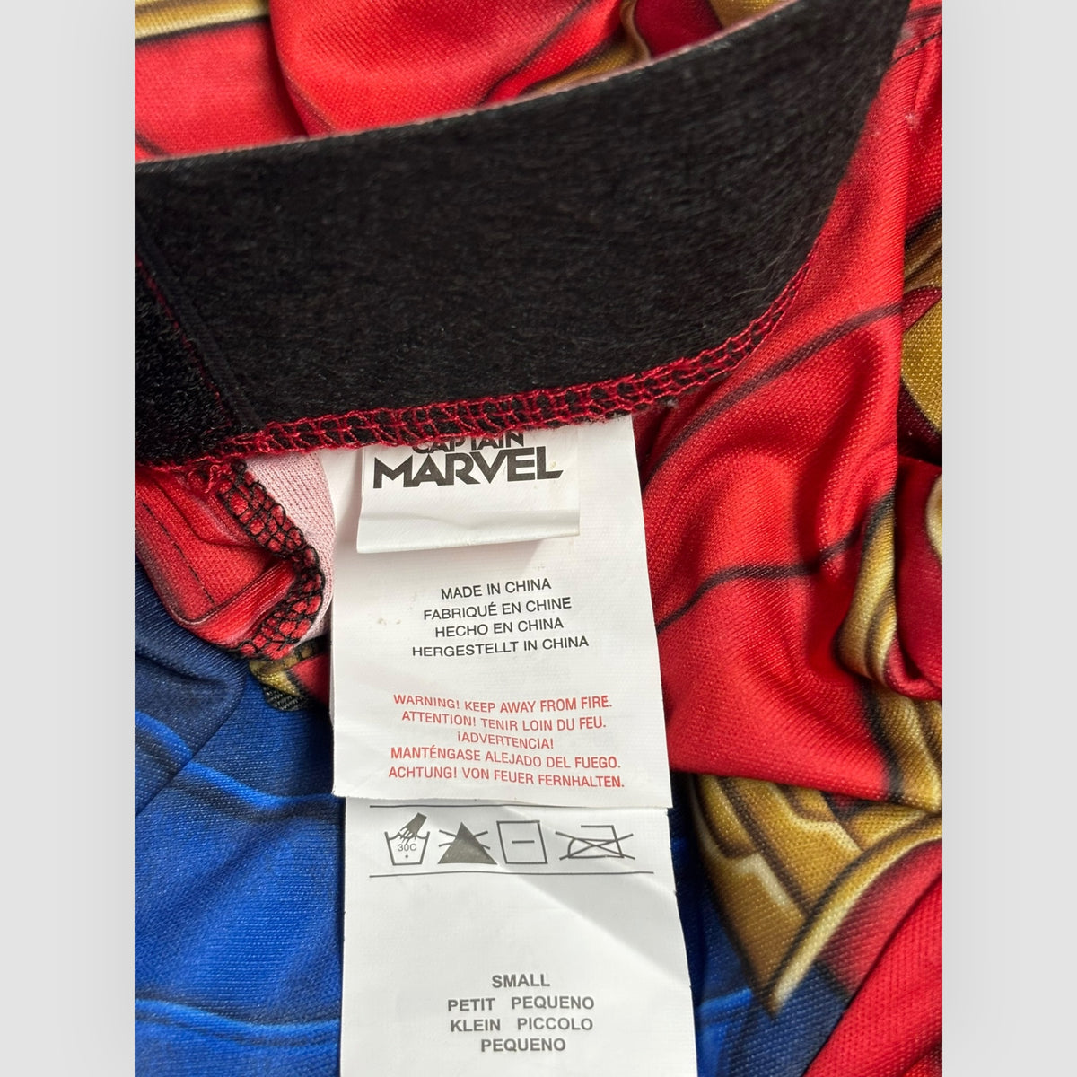 Disfarce Capitã Marvel – Marvel Avengers – Unissexo – 3 a 4 Anos