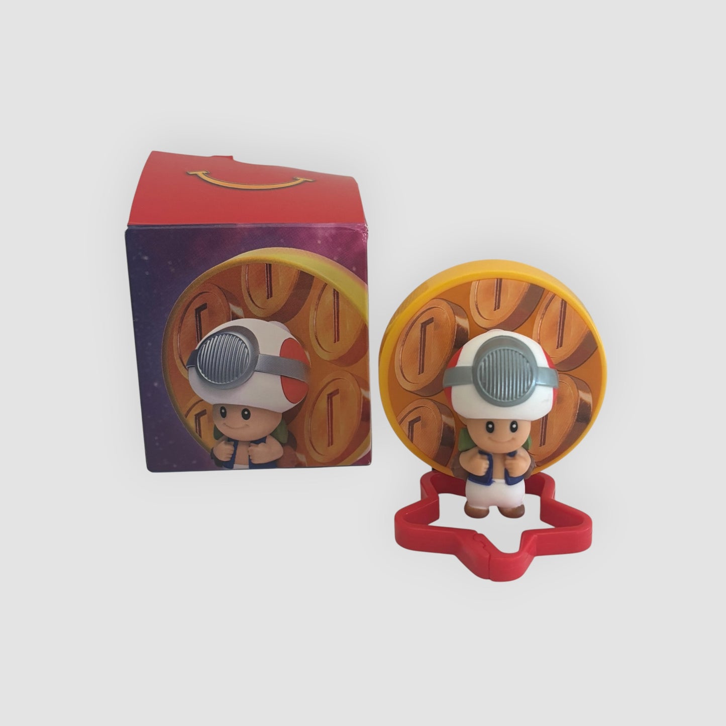 McDonald’s Super Mario Wonder Toad Mineiro Clip Brinquedo Happy Meal