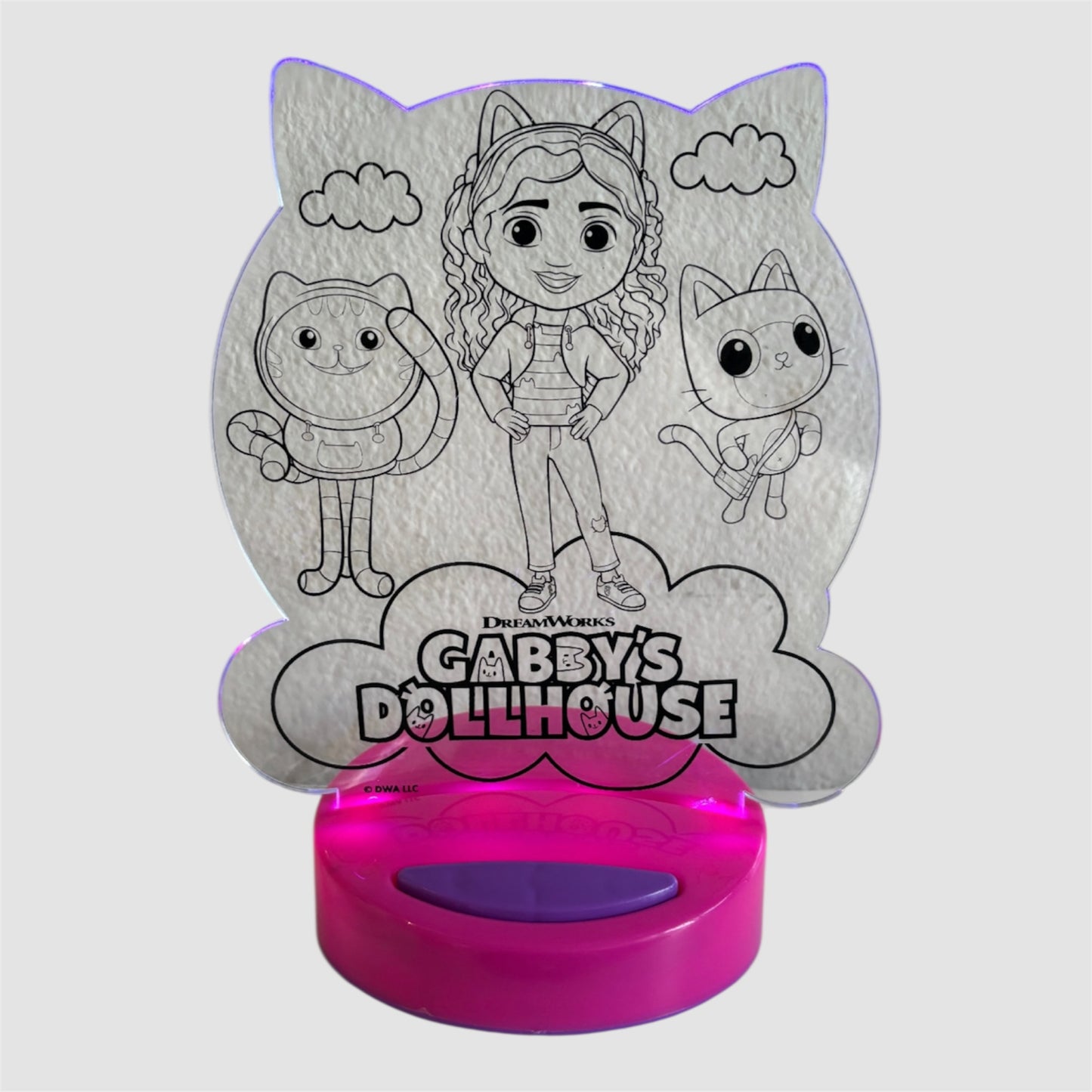 Candeeiro de Pintar Gabby’s Dollhouse