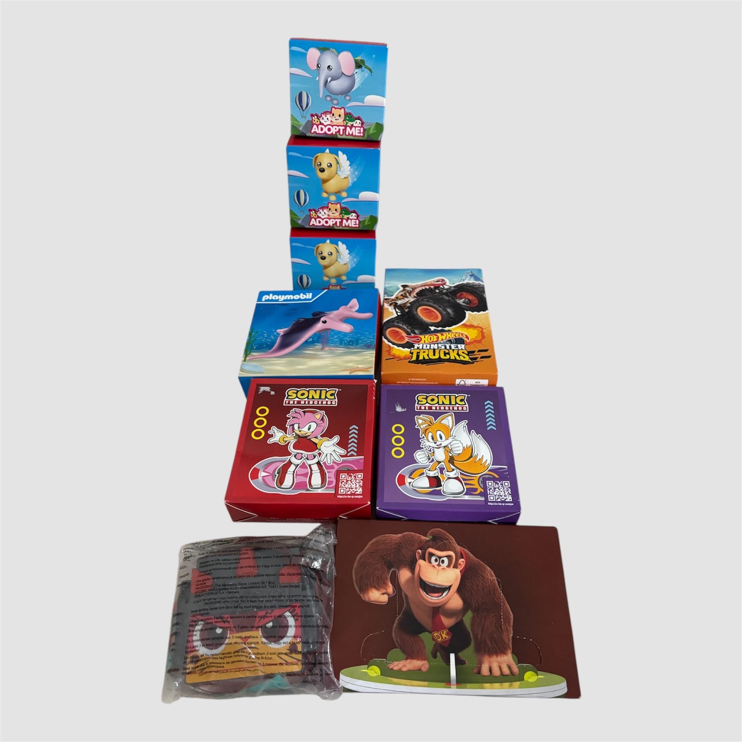 9 Brinquedos McDonalds