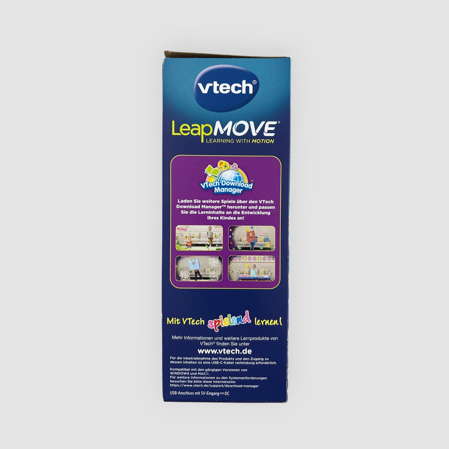 VTech LeapMOVE Consola Educativa Interativa 4-12 Anos Alemão