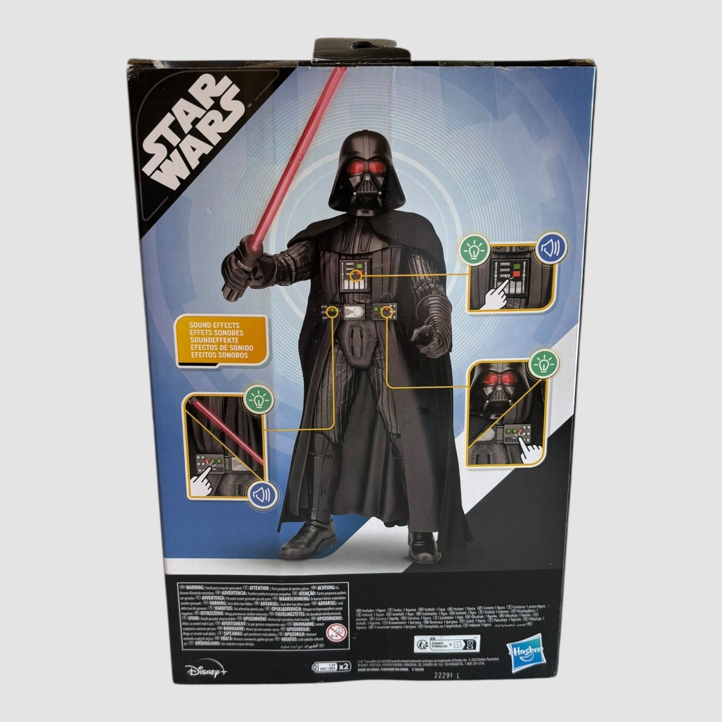 Star Wars Galactic Action Darth Vader Novo