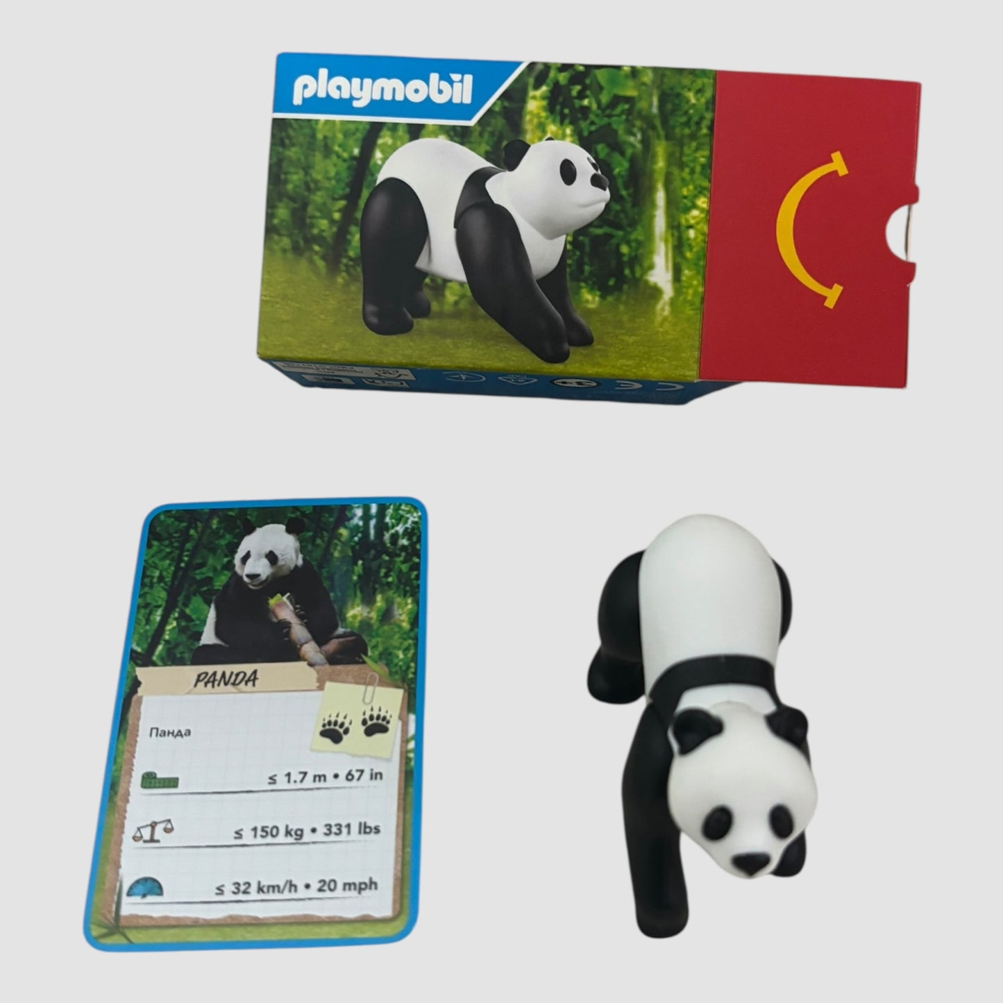Figura McDonald’s Playmobil Panda