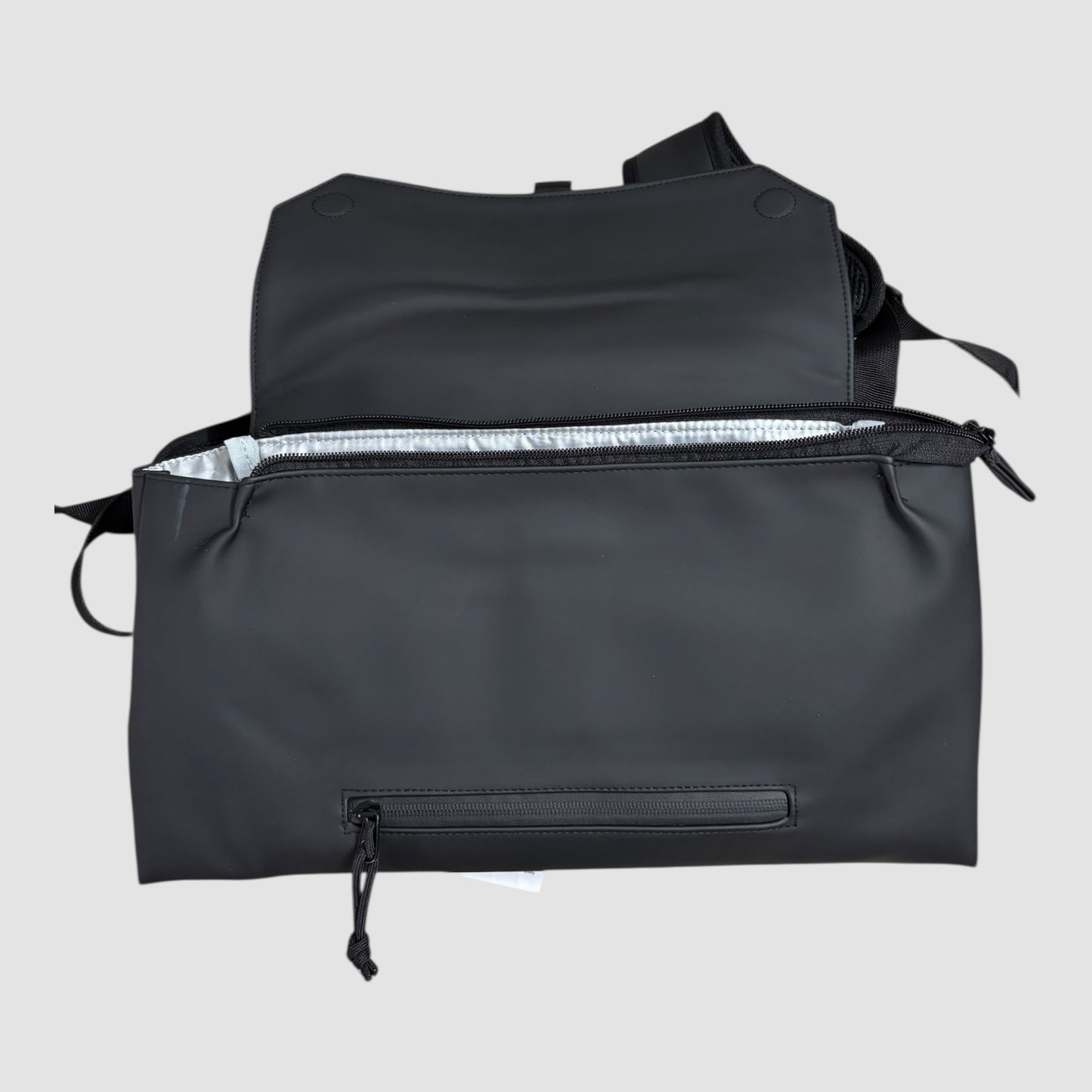 Mochila Impermeável para Portátil 15,6” Preta Casual Unissexo
