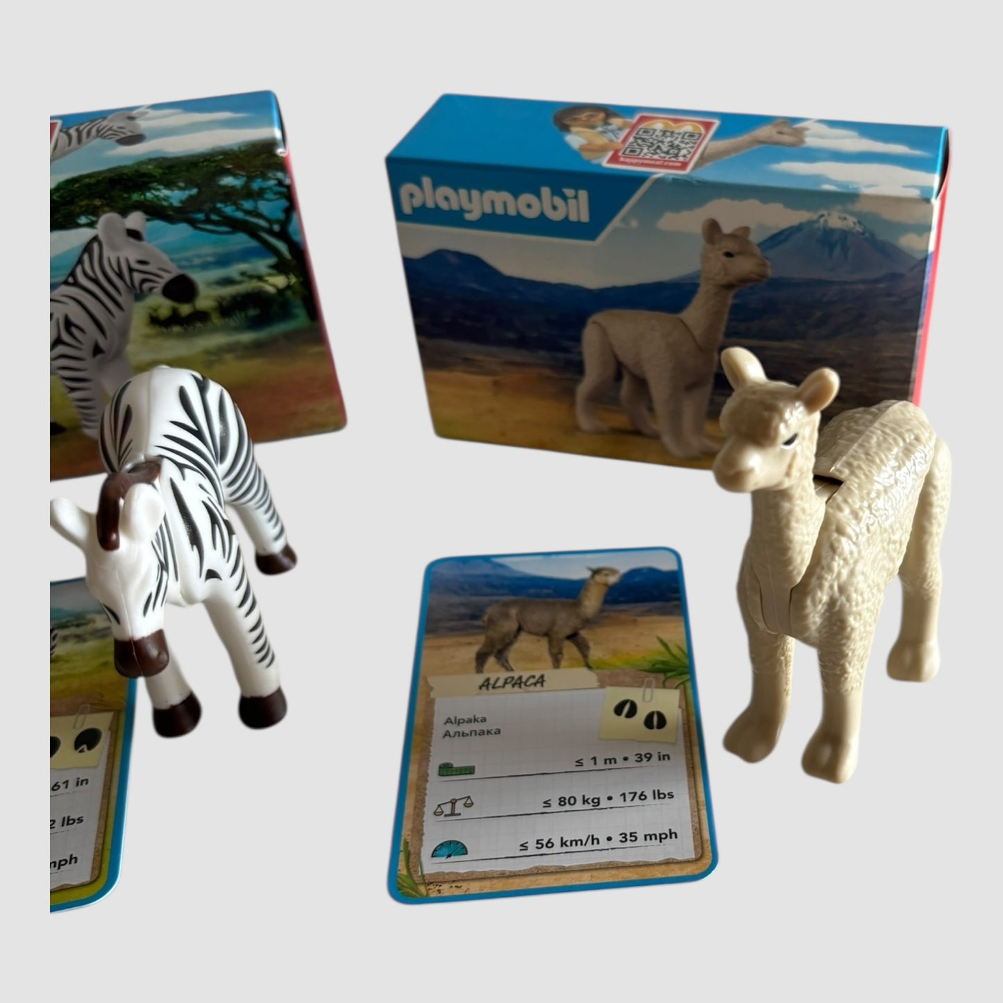Pack 3 Brinquedos McDonald’s Playmobil