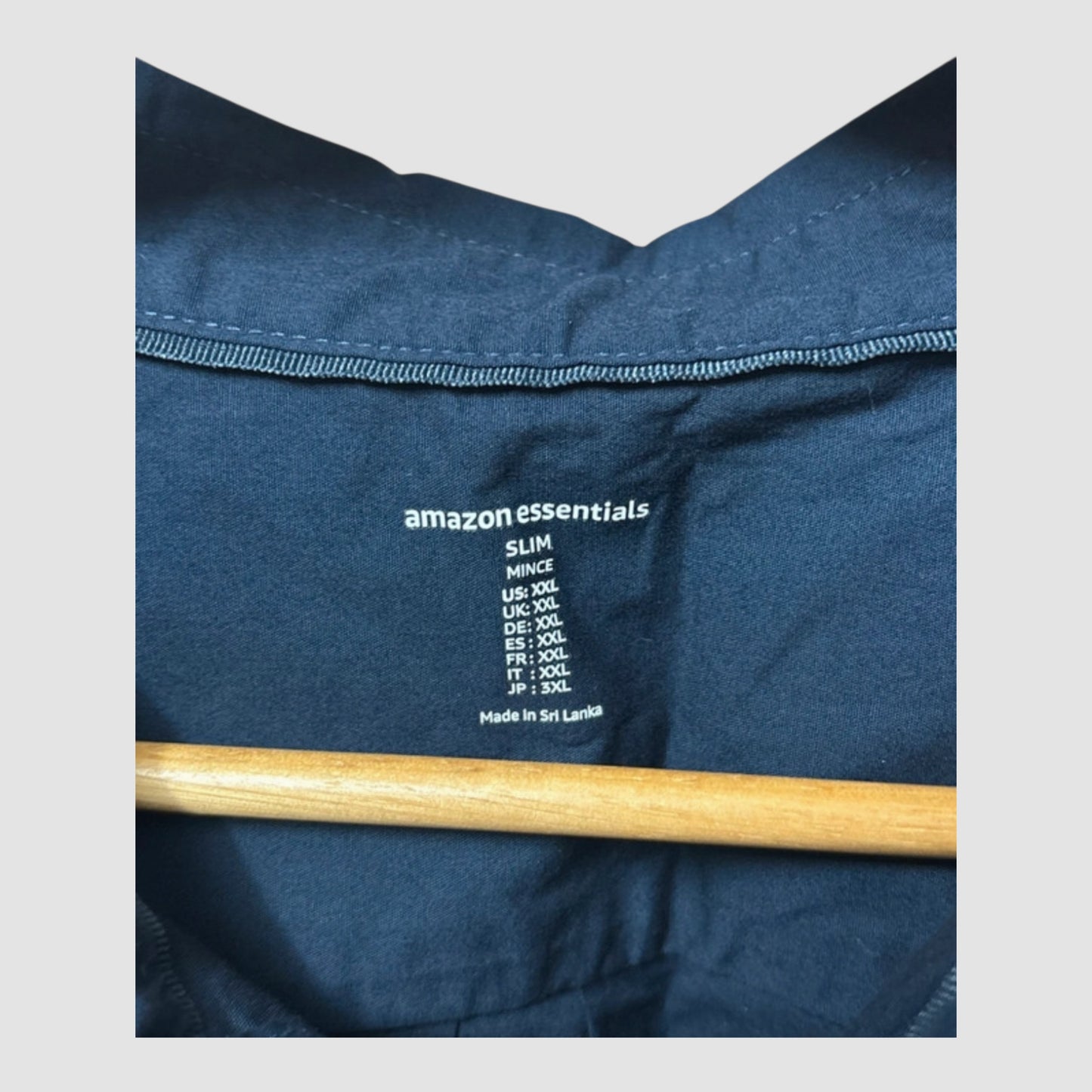 Camisa manga curta homem Amazon Essentials tamanho XXL