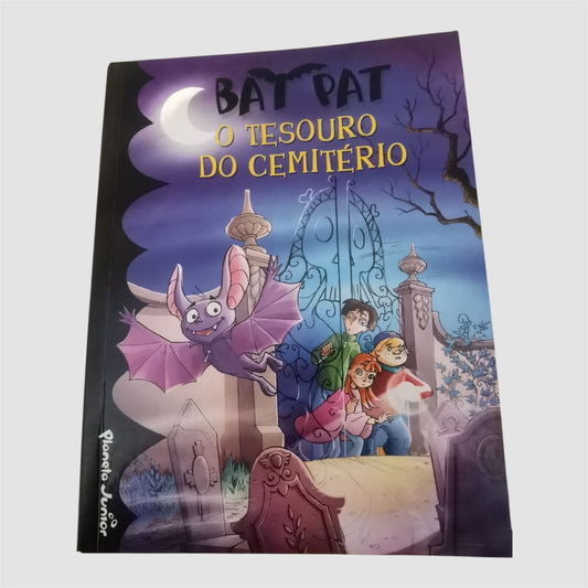 Livro "Bat Pat - O tesouro do cemitério" de Roberto Pavanello Livro 1