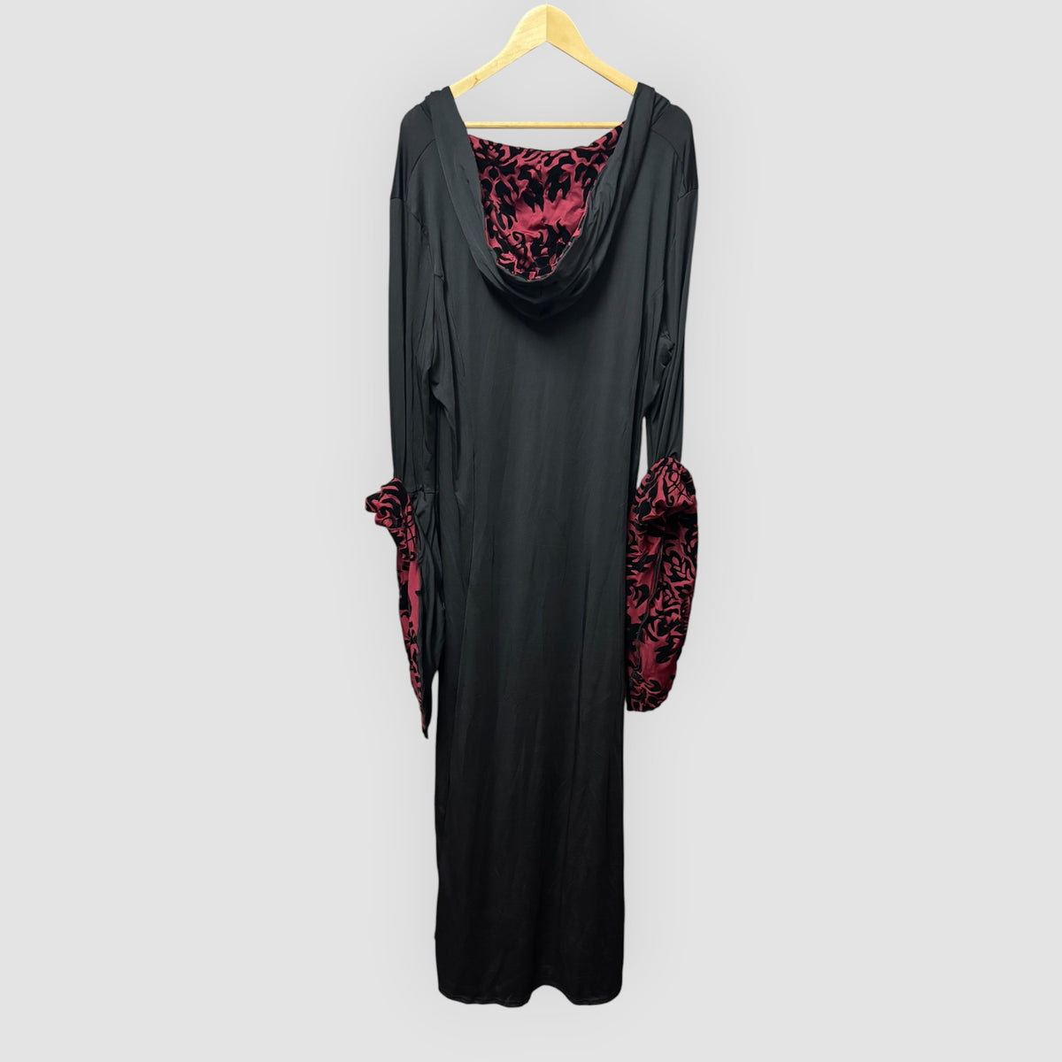 Vestido Medieval Gótico Mulher XXL com Chapéu – Carnaval / Halloween