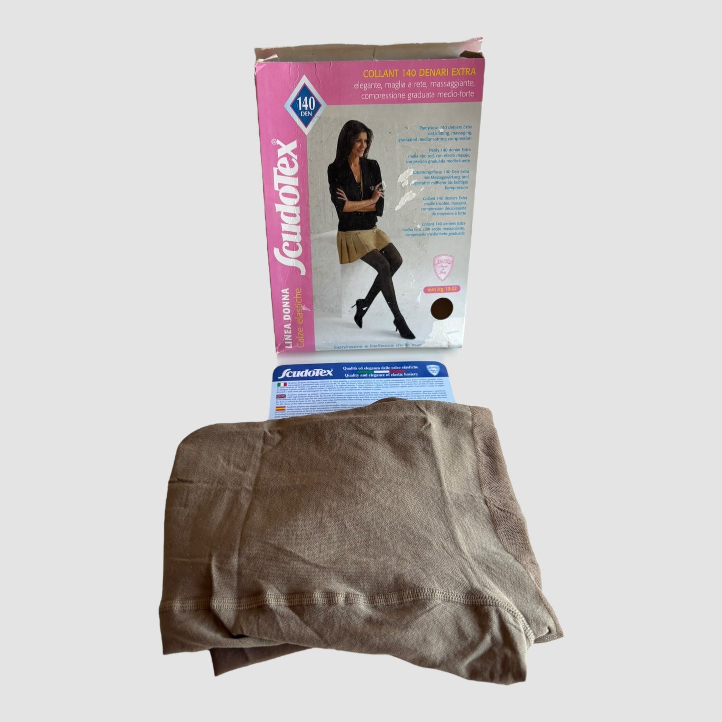 Scudotex Meias de compressão tamanho M