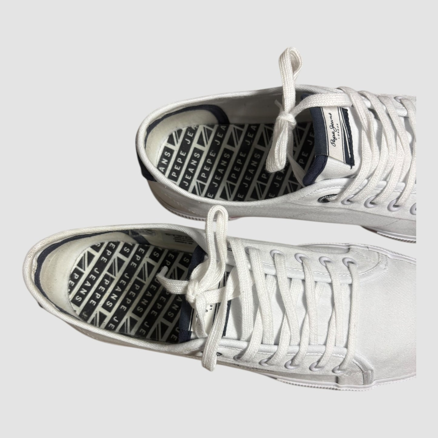 Sapatilhas Pepe Jeans Brady Brancas Homem Tamanho 42