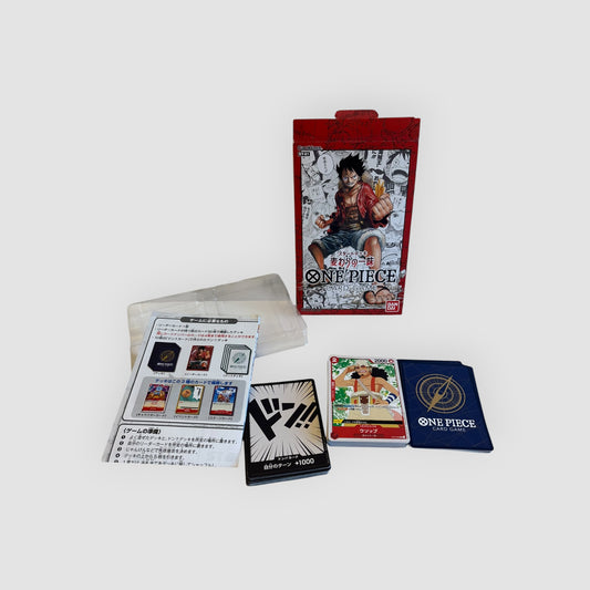 One Piece Card Game ST-01 Incompleto (Japonês) | Starter Deck Straw Hat Crew