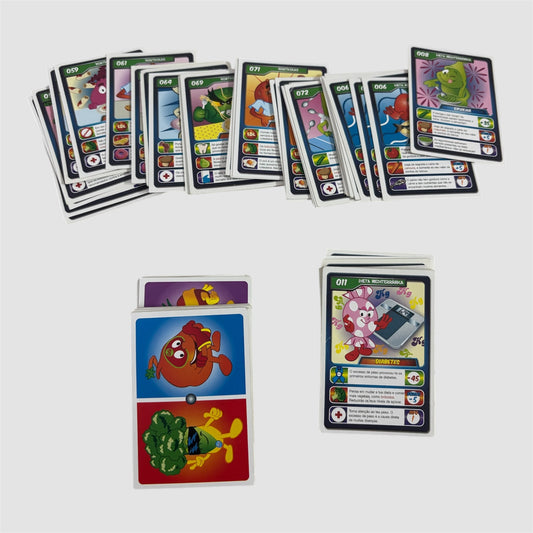 136 cartas Super Gang dos frescos Lidl