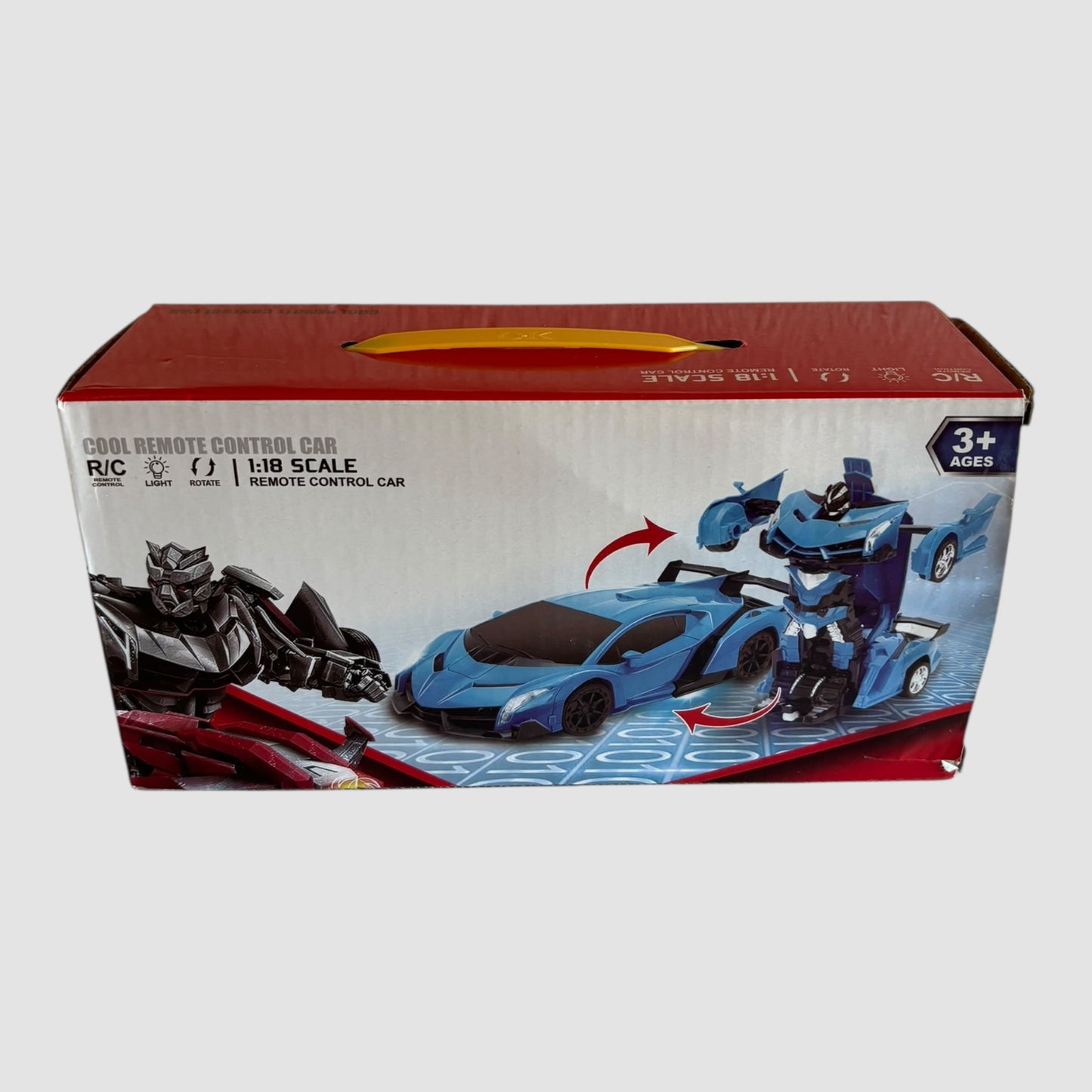 Carro transformers com controlo remoto