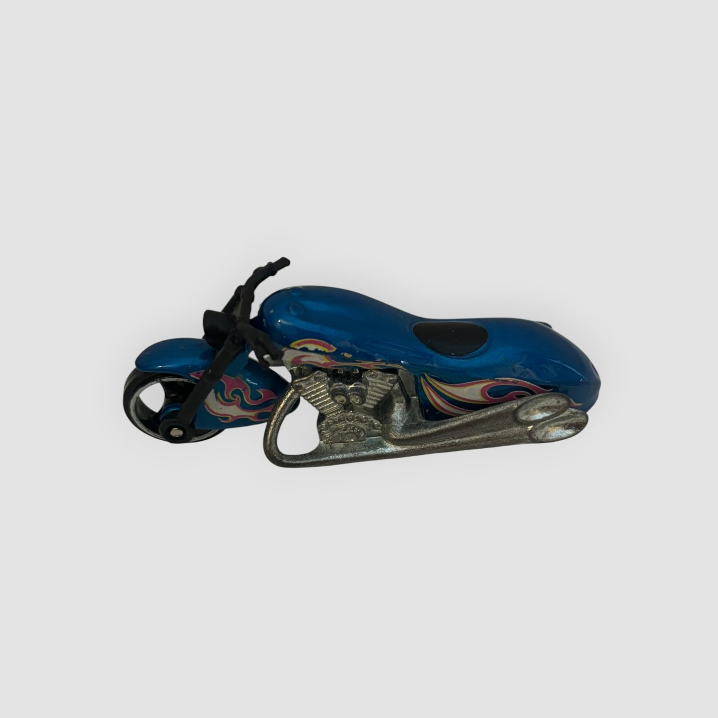 Hot Wheels Chopper Azul Metalizado