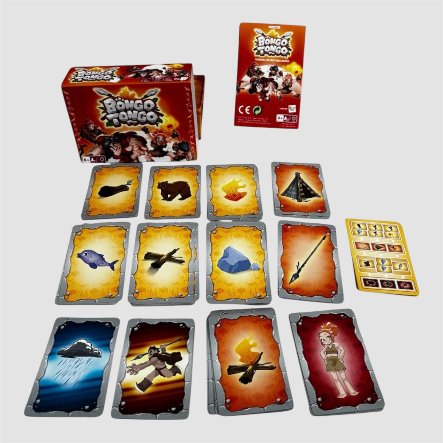 Bongo Tongo jogo de cartas estratégico