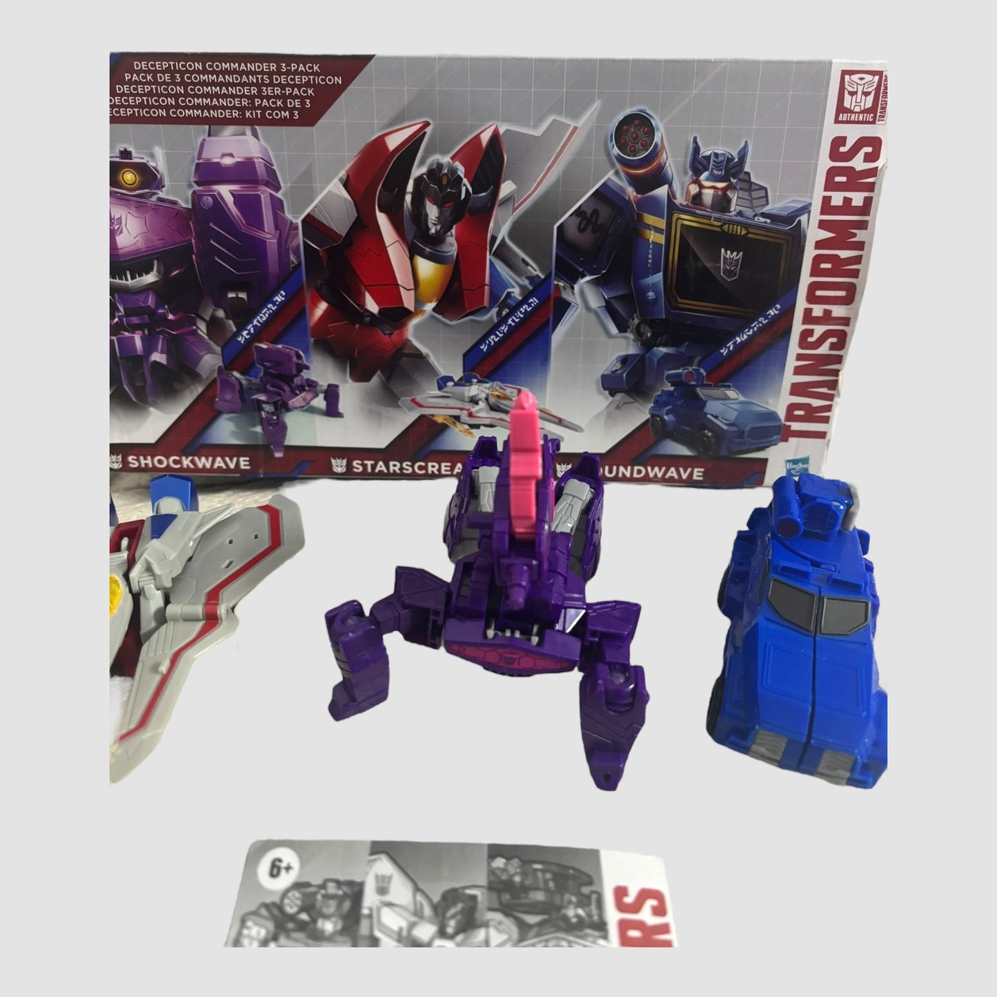 Pack 3 Transformers