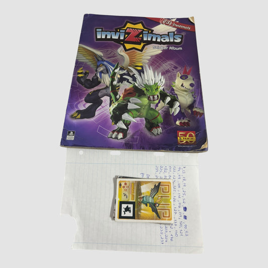 Caderneta Invizimals Panini em falta 47 Cromos