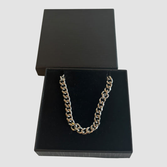 Corrente homem aço inoxidável 46cm Novo