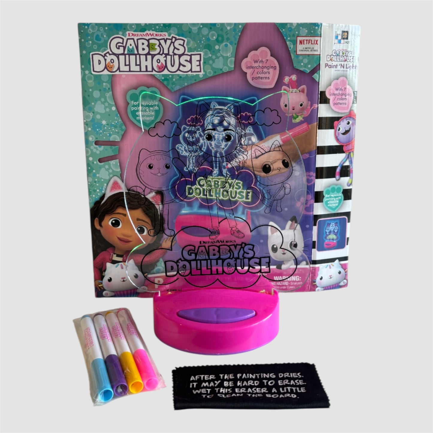 Candeeiro de Pintar Gabby’s Dollhouse