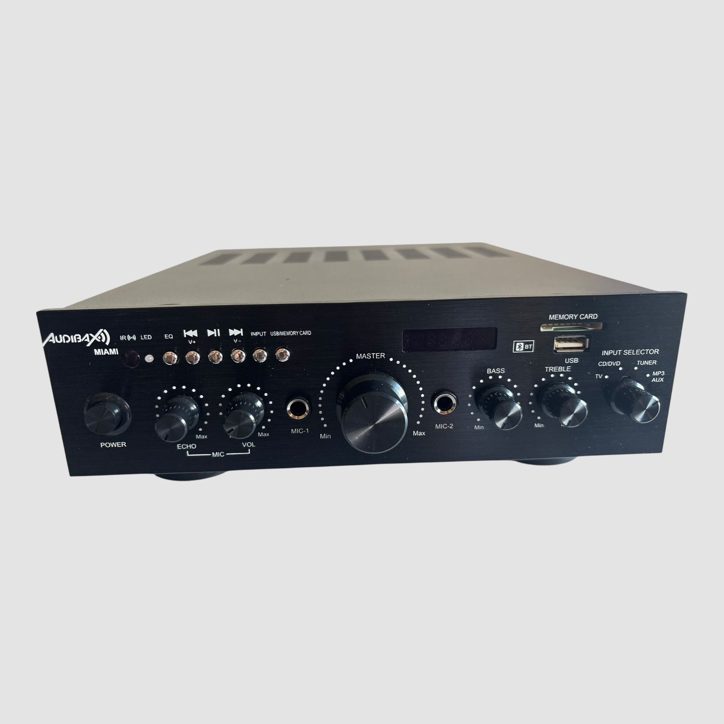 Amplificador HiFi Audibax Miami Bluetooth/usb/sd/FM 100W+100W