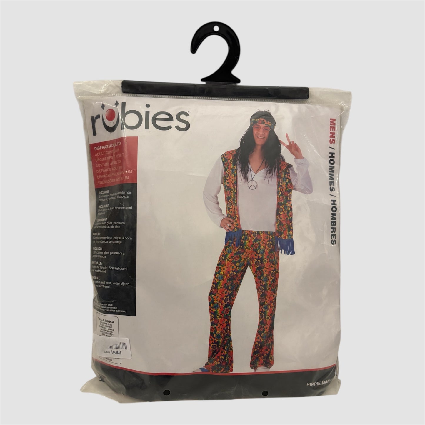 Disfarce Hippie Man 60’s Rubies