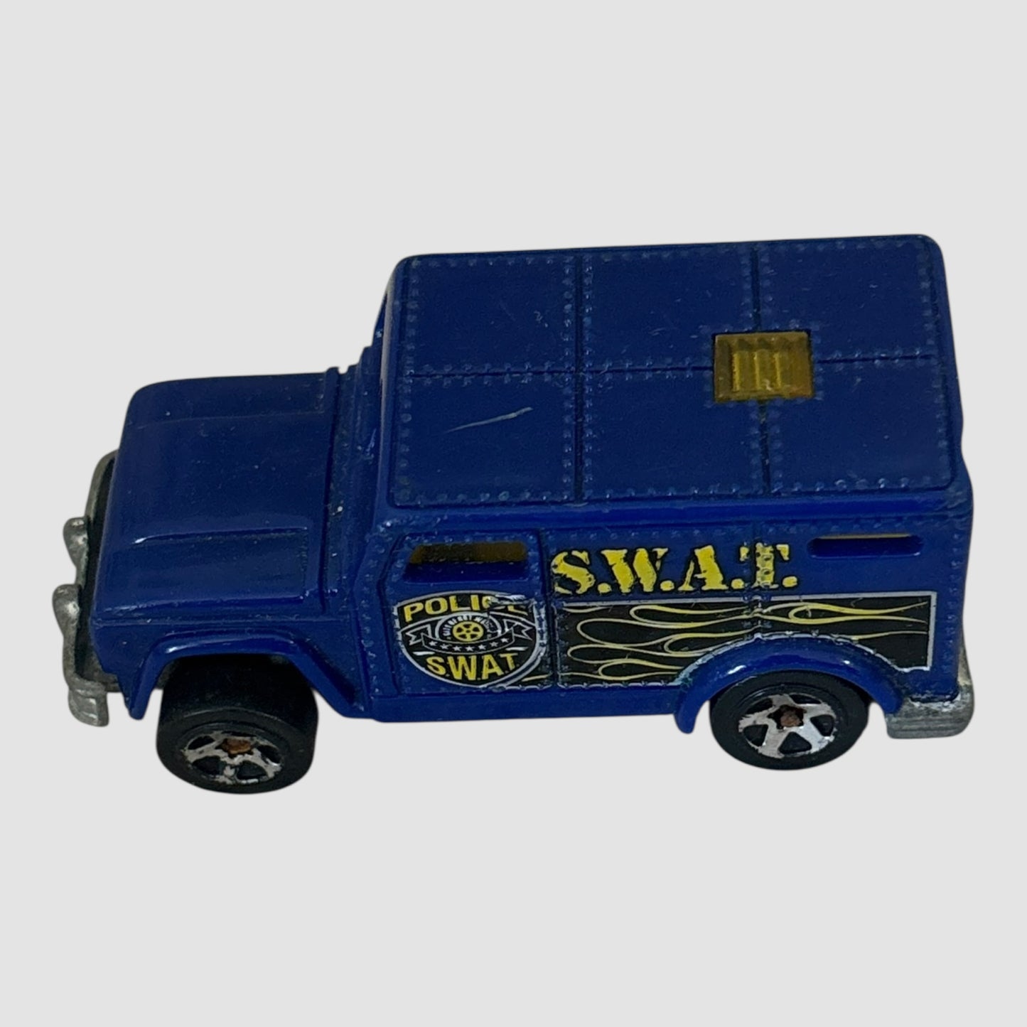 Carrinha miniatura Hot Wheels SWAT Police azul 1:64