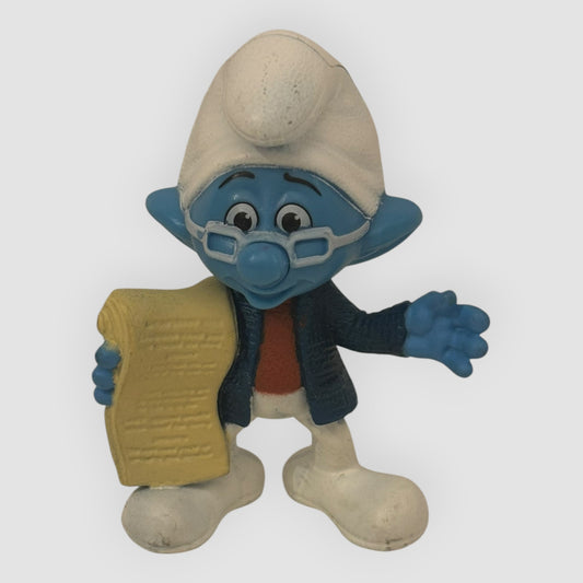 Figura Smurfs Brainy – McDonald’s 2013 – Peyo