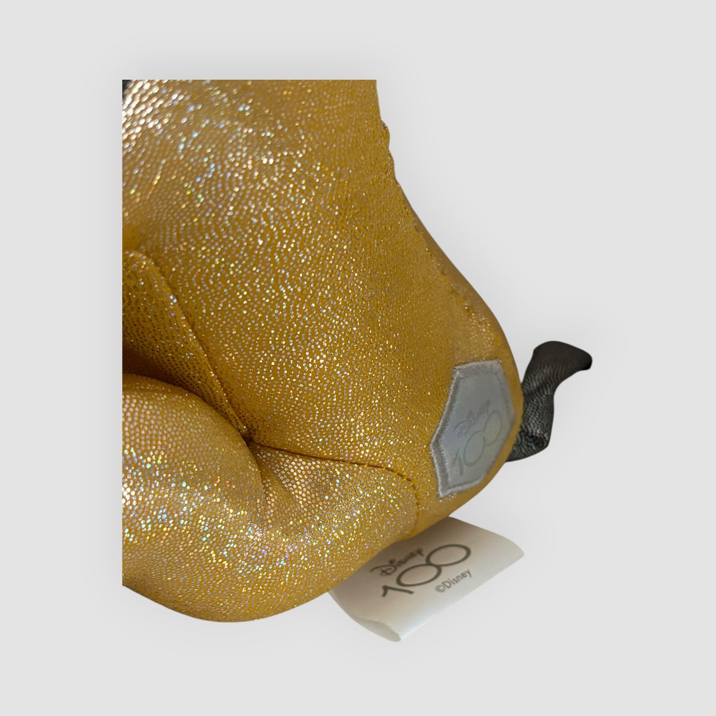 Disney Pluto Glitter 100 Anos 30cm com Som (Não Funciona)