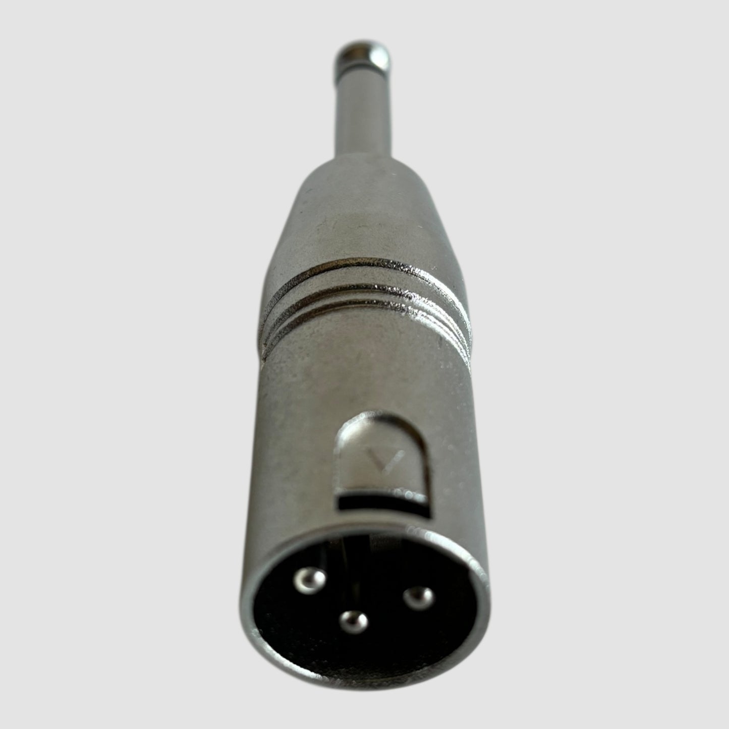 Audibax Adapatador Jack mono de 6,3 mm para XLR macho