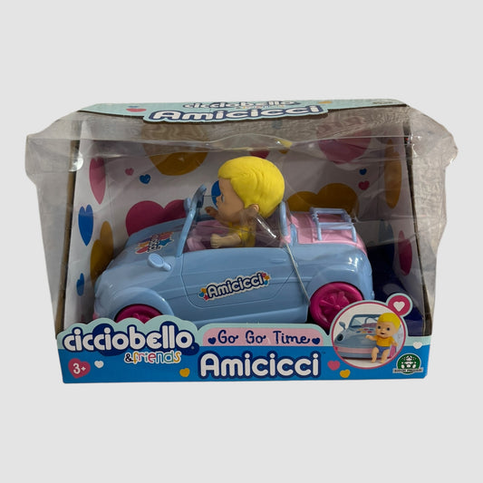 Brinquedo carro descapotável Amicicci Cicciobello Novo