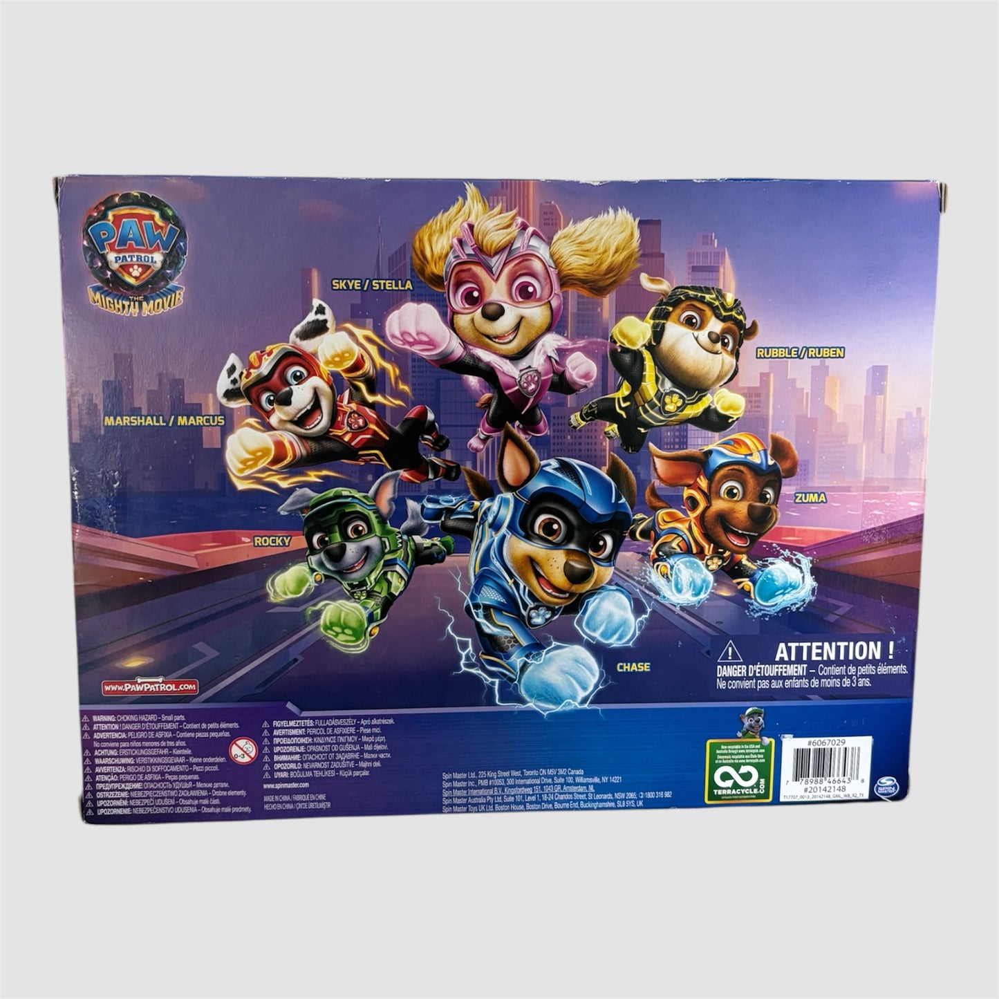 Conjunto 6 Figuras Paw Patrol ( Patrulha Pata) Novo