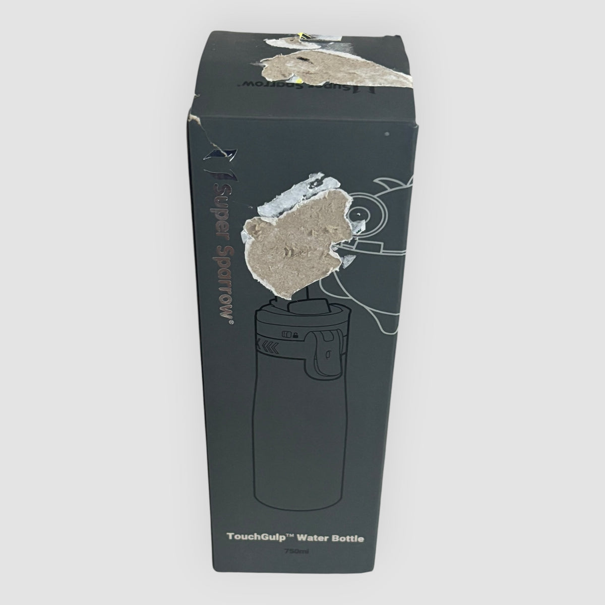 Garrafa Super Sparrow TouchGulp 750 ml Azul – Nova