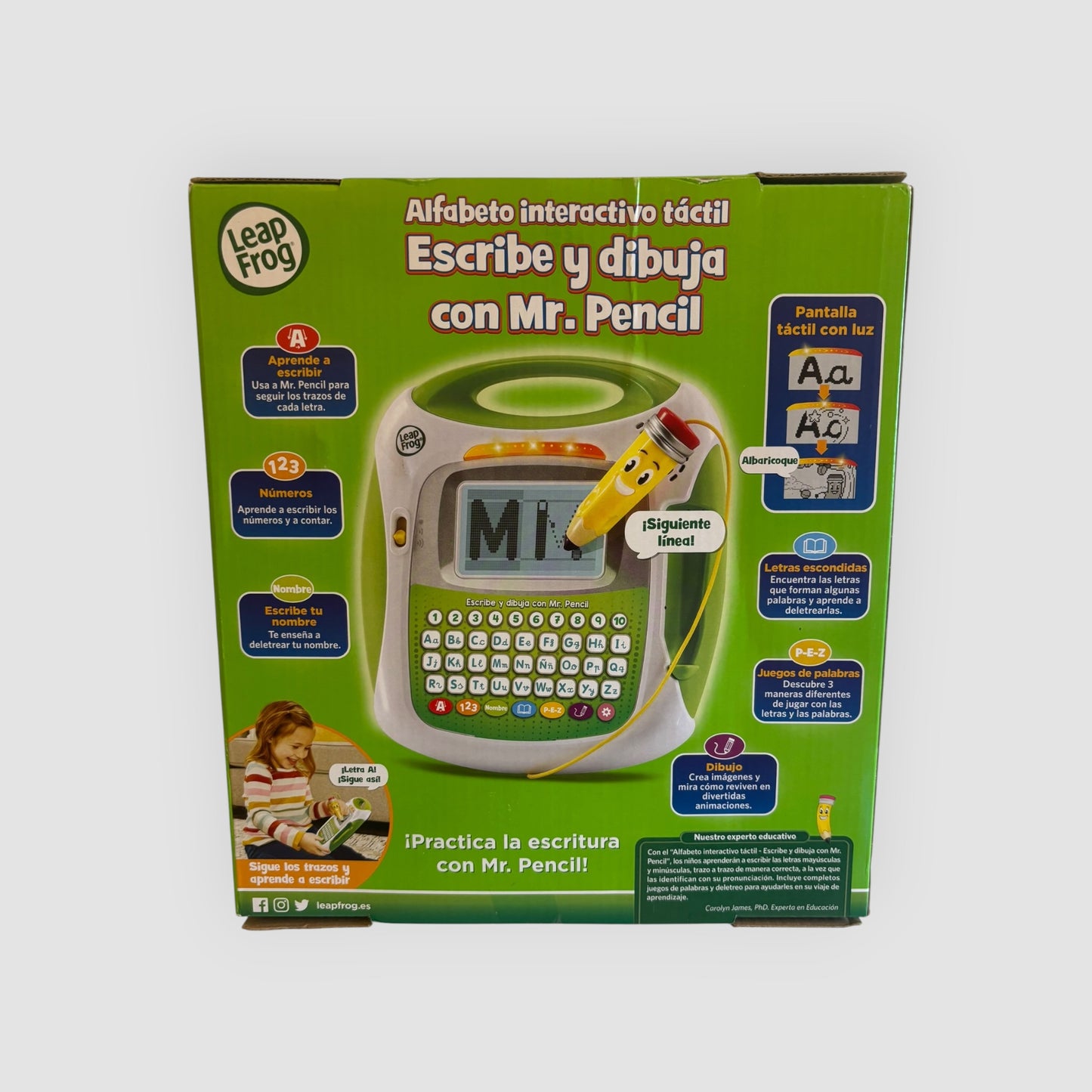 LeapFrog Escreve e Desenha com Mr. Pencil | Tablet Educativo Interativo | Novo