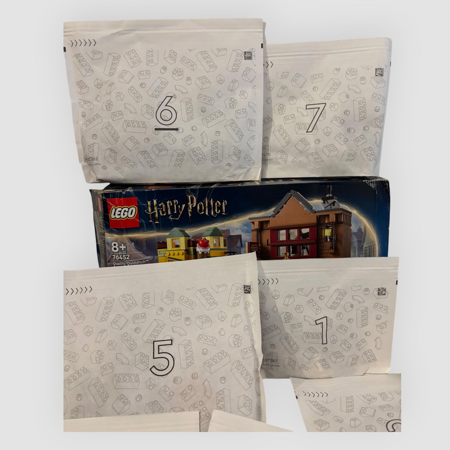 LEGO Harry Potter 76452 Equipamentos de Qualidade para Quidditch e Gelataria – Novo Completo