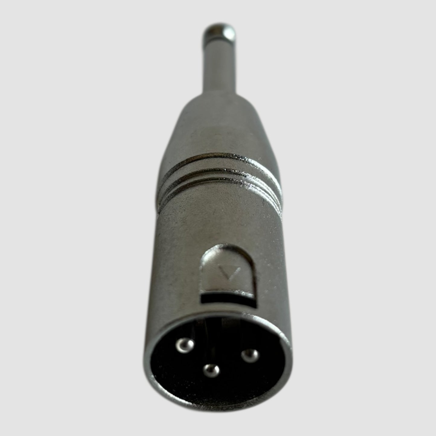Audibax Adapatador Jack mono de 6,3 mm para XLR macho