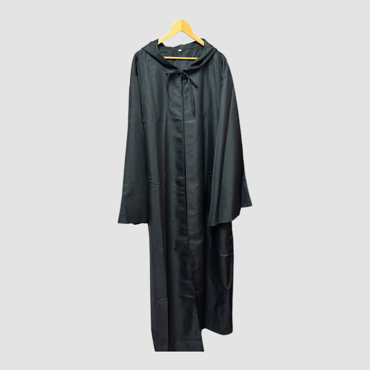 Gothden Capa com Capuz Preta – Disfarce/Cosplay Homem (Cavaleiro) | Tamanho 3XL Novo