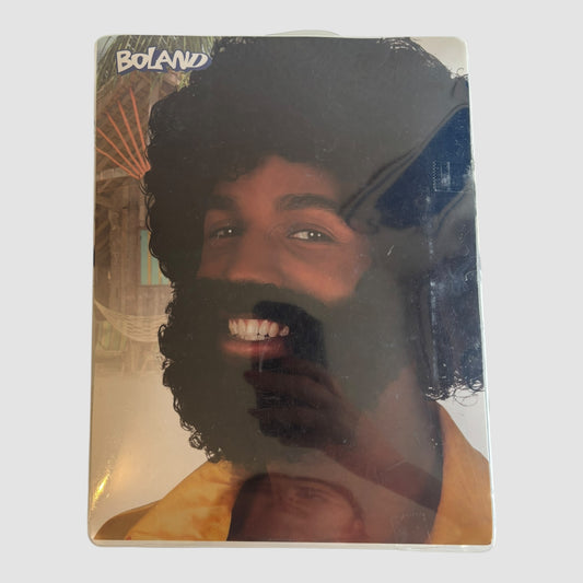 Boland 86311 – Peruca Afro Preta com Barba Preta (Tamanho Único, Adulto)
