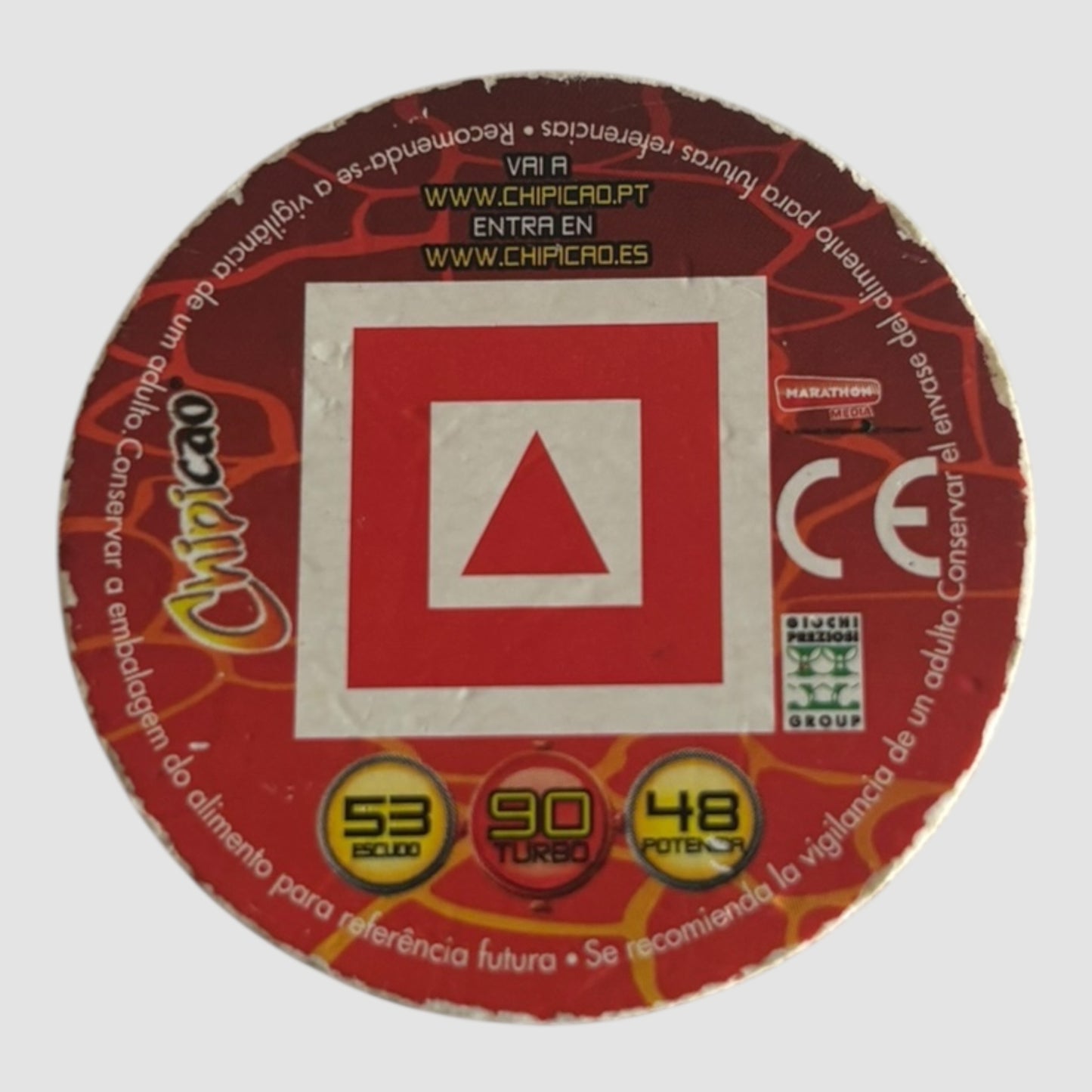 Tazo 3D Gormiti Magor n 19 Chipicao