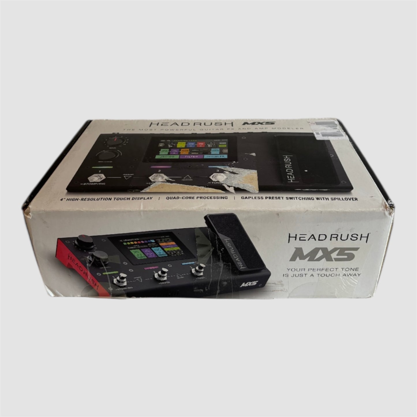 Pedaleira de Guitarra HeadRush MX5 Ecrãn Touch
